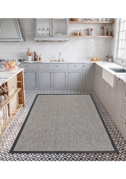 Dokuma Balık Sırtı Sisal Kolay Temizlenir Mutfak Antre Oturma Odası Kumaş Bordürlü Özel Halı modelleri