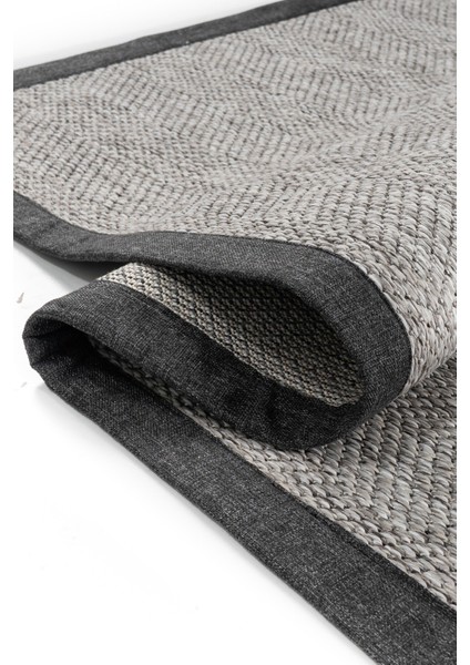 Dokuma Balık Sırtı Sisal Kolay Temizlenir Mutfak Antre Oturma Odası Kumaş Bordürlü Özel Halı