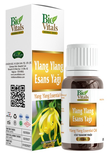 Ylang Ylang Esans Yağı 20 ml