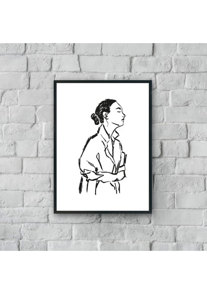 "a Moment Of Calm" Poster Tablo (Çerçeveli)