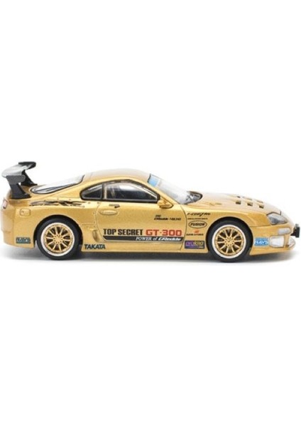 GT300 Supra Gold 1:64 Model Araba