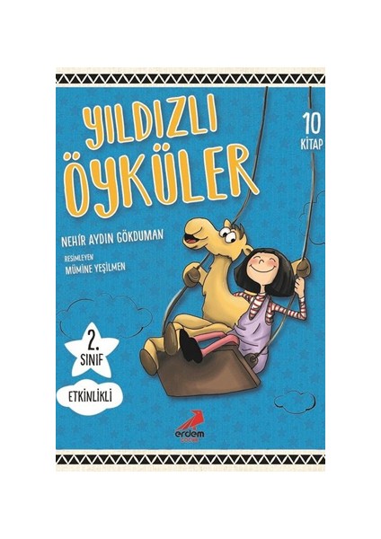 2. Sınıf Tatıl Setı - 2. Sınıftan 3 Sınıfa Geçenler Için - Meraklı Zihinler Tatil Kitabı – Yıldızlı Öyküler 10 Kıtap Okuma Seti