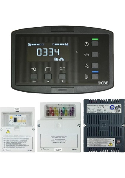 Obus Karavan Kontrol Paneli Elektrik Kontrol Sistemi Karavan Kiti Cbe PC260 fiyatları