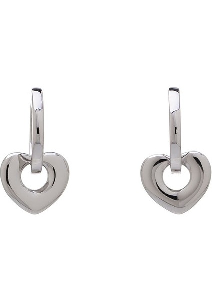 Kalp Model-3 925 Ayar Gümüş Kadın Küpe fiyatları