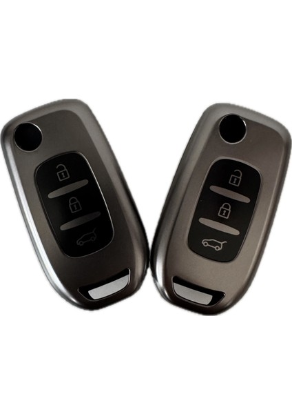 Renault Clio 5 Plastik Anahtar Kılıfı 2 Adet PNT120
