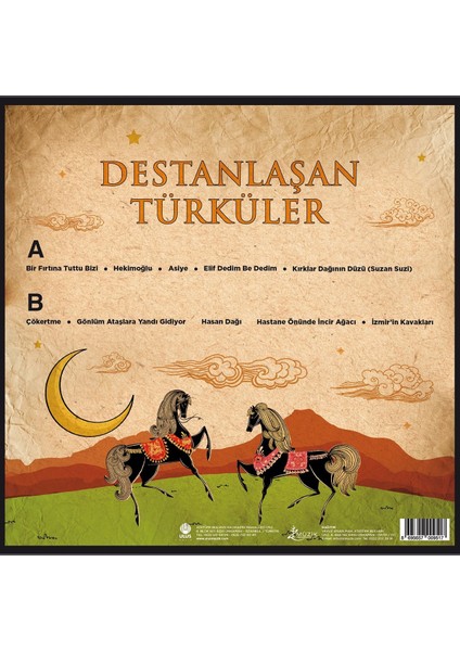 Destanlaşan Türküler (Plak) fiyatları