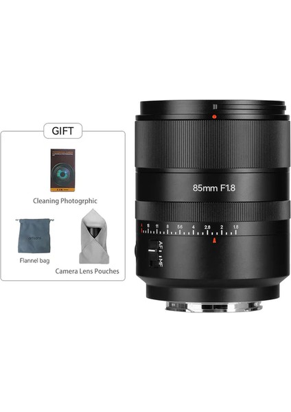 Af 85MM F1.8 Full Frame Lens (Sony E Mount)