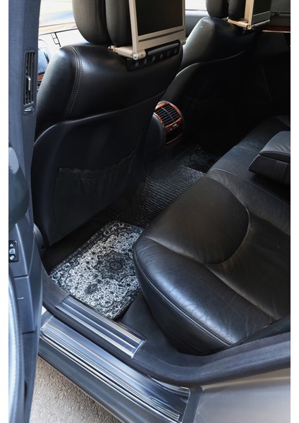 Vintage Her Araca Uygun Halı Plex Keçe Taban Ay Siyahı Araç Papası modelleri