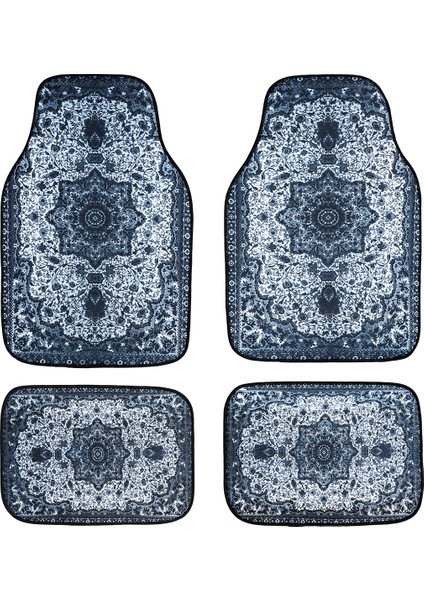 Vintage Her Araca Uygun Halı Plex Keçe Taban Ay Siyahı Araç Papası fırsatları