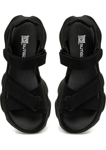 25S-600 5fx Siyah Kadın Spor Sandalet fırsatları