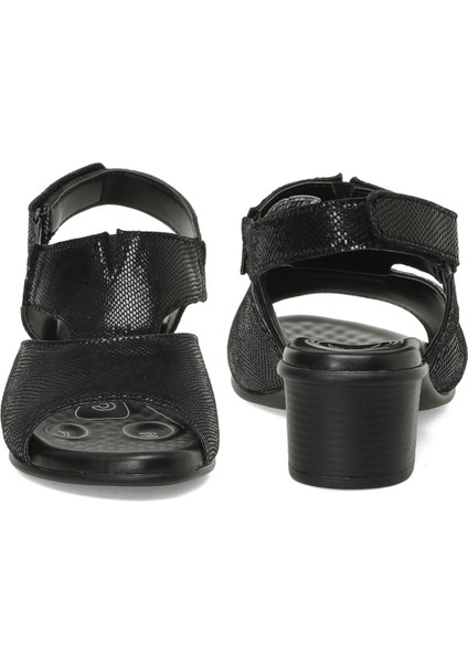 105498.Z5FX Siyah Kadın Comfort Sandalet