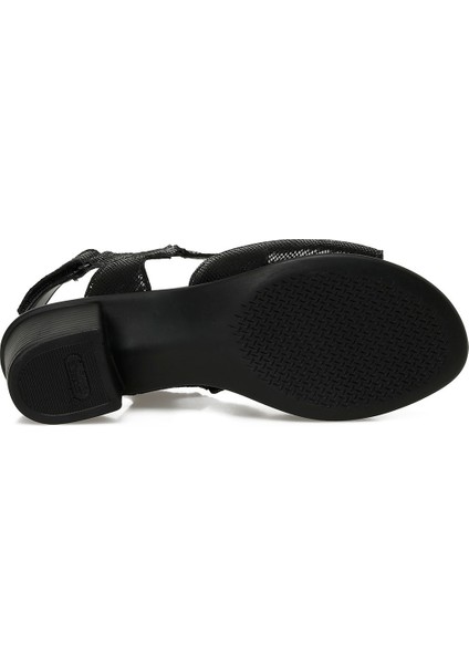 105498.Z5FX Siyah Kadın Comfort Sandalet