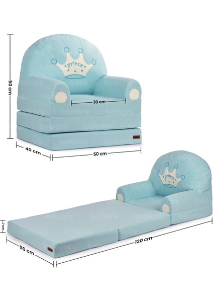 Portatif Katlanabilir Sevimli Çocuk Koltuğu - 3 Katlı Çocuk Yatak Koltuk - Taşınabilir Bebek Koltuğu indirimleri