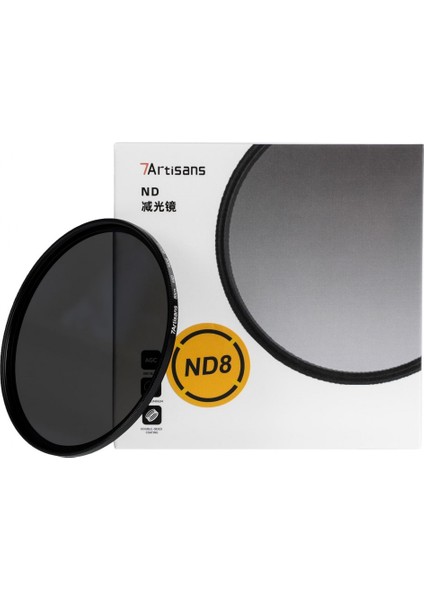 72MM Nd8 Filtre