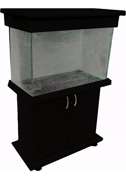 Mobilyalı 100 x 50 x 60 cm (300 Litre) Siyah