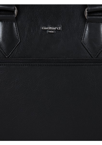 Erkek Erkek Siyah %100 Deri Evrak Çantası 50295670-VR046