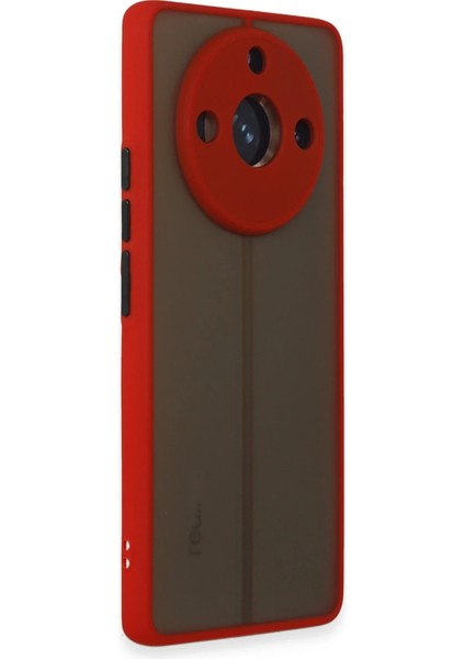 Realme 11 Pro Kılıf Montreal Silikon Kapak - Kırmızı Inslm