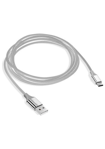 Alumicable Usb-A -Usb-C Örgü Şarj Kablosu fiyatları