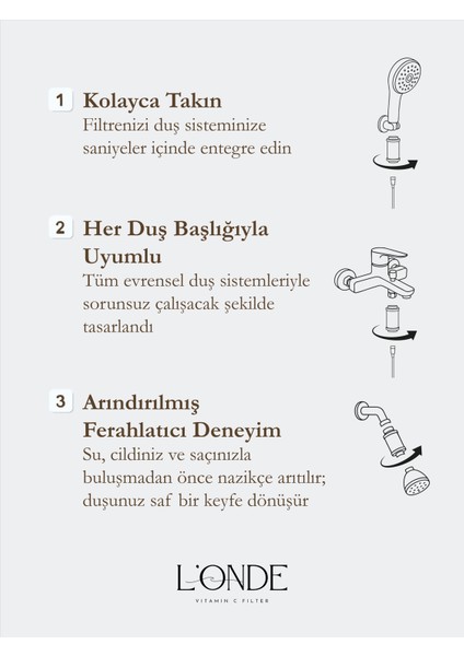 C Vitaminli Duş Filtresi Çilek