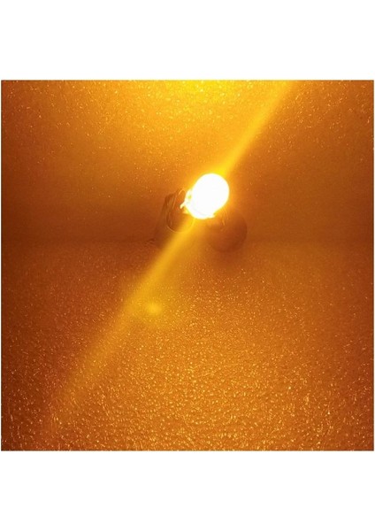 ( 5 x Adet ) 1 Set LED T10 Dipsiz Ampul 12V Dıamond Pıne. Yellow (5W Dipsiz Ampul Elmas Cam Sarı)