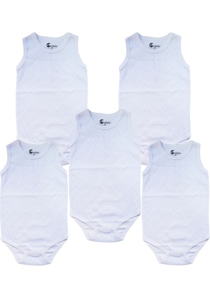 Büyük Boy (5 Adet) Çocuk Çıtçıtlı Body 2-3-4-5-6-7-8-9-10-11-12 Özel Gereksinimli Zıbın