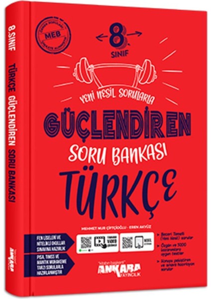 8. Sınıf Güçlendiren Türkçe Soru Bankası