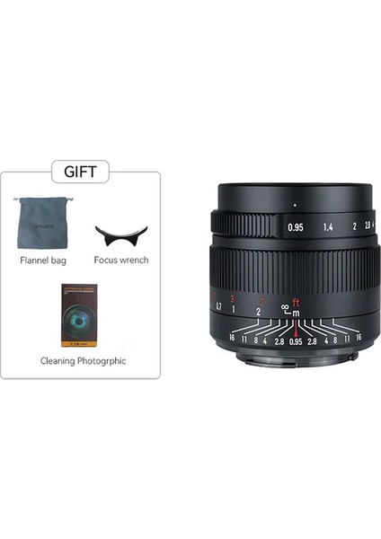 35MM F0.95 Mf Aps-C Lens (Fx Mount)