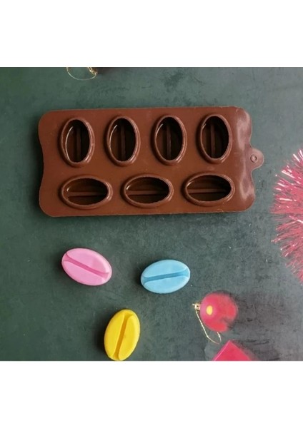 Kahve Çekirdeği Şekilli Silikon Kalıp indirimleri