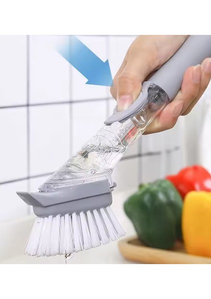 Saplı Doldurulabilir Sabunluk Bulaşık Fırçası 4 Başlıklı fiyatları