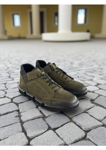 Bilbao Haki Torje Hakiki Deri Tam Ortopedik Casual Günlük Erkek Ayakkkabı