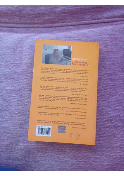 Almanların Türk Korkusu 2005 Yili 1,basim 191 Sayfa 2,el Kitap Cok Temiz Kondisyonda