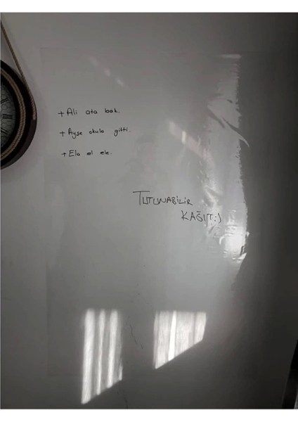 Kendinden Yapışkanlı Şeffaf Tahta Filmi - 2 Metre x 60 cm