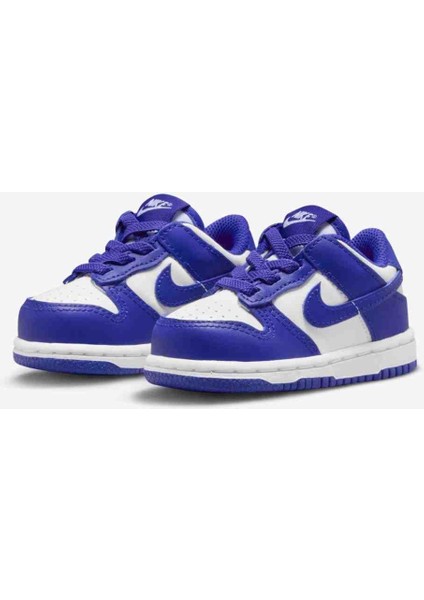 Dunk Low Toddler Beyaz Concord mavi Çocuk Ayakkabı