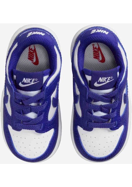 Dunk Low Toddler Beyaz Concord mavi Çocuk Ayakkabı