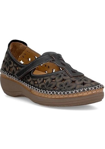 25190242Y Saraçlı Dolgu Taban Kadın Deri Ayakkabı fiyatları