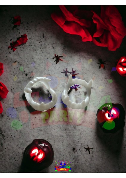 Halloween Cadılar Bayramı Plastik Vampir Dişi