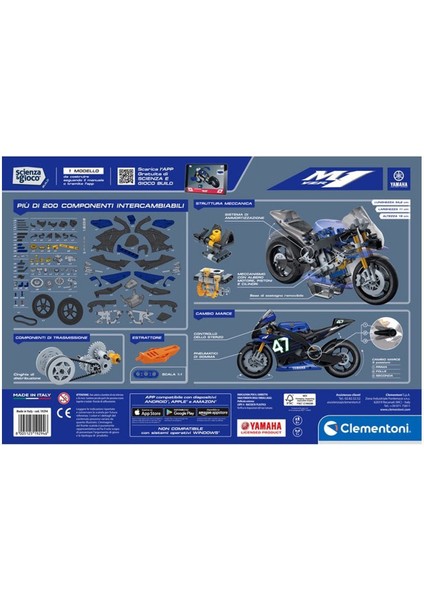 75084TR Mekanik Laboratuvarı - Yamaha M1 +8 Yaş