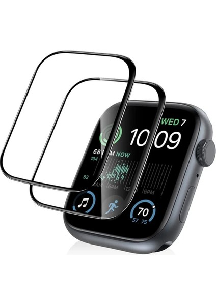 Apple Watch 10 42MM Uyumlu Çizilmeyi Önleyici Zore First Class Zore Pmma Pet Saat Ekran koruyucu
