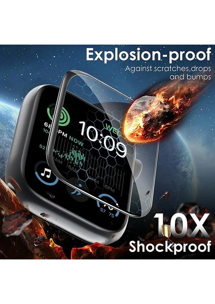 Apple Watch 10 42MM Uyumlu Çizilmeyi Önleyici Zore First Class Zore Pmma Pet Saat Ekran koruyucu indirimleri