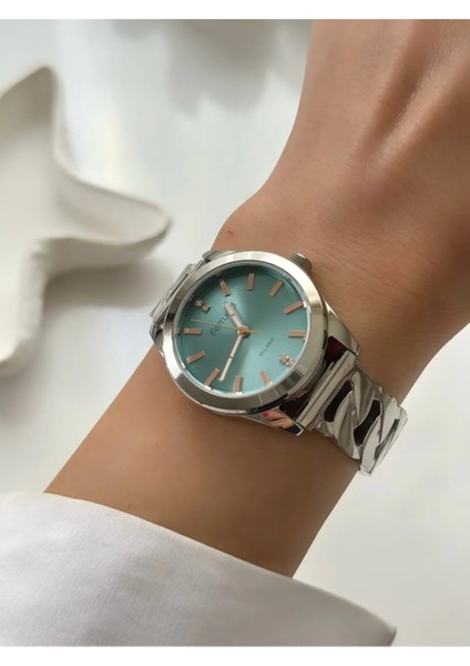 Çelik Özel Tasarım Kadın Kol Saati+Bileklik Hediyeli fiyatları