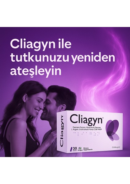 Cliagyn Kadın Cinsel Haz Orgazm Arttırıcı Multivitamin Takviye