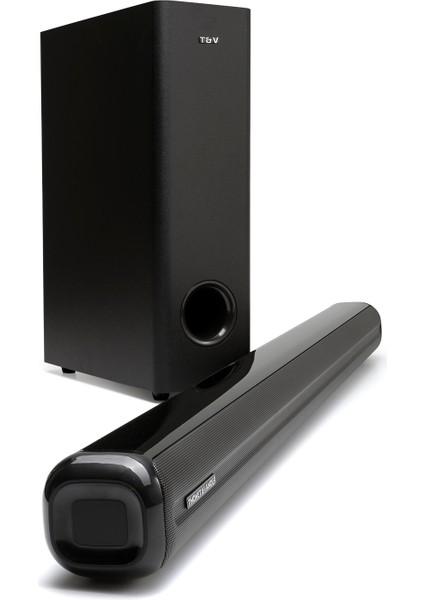 Kino 150W Rms Soundbar + Subwoofer 2.1 Hoparlör Bluetooth HDMI Uzaktan Kumanda