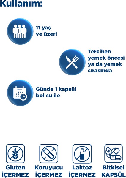 Bromelain & Krom Pikolinat 60 Bitkisel Kapsül - Bromelain, Krom Pikolinat