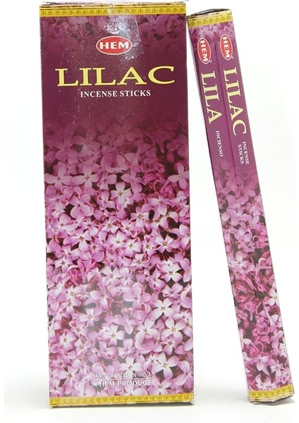 Hem Lilac Aromalı Çubuk Tütsü