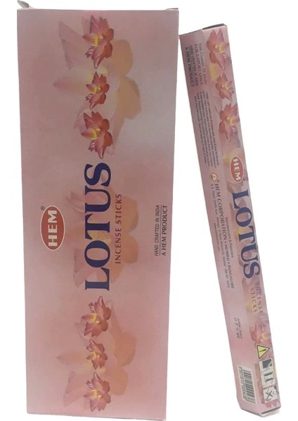 Hem Lotus Aromalı Çubuk Tütsü