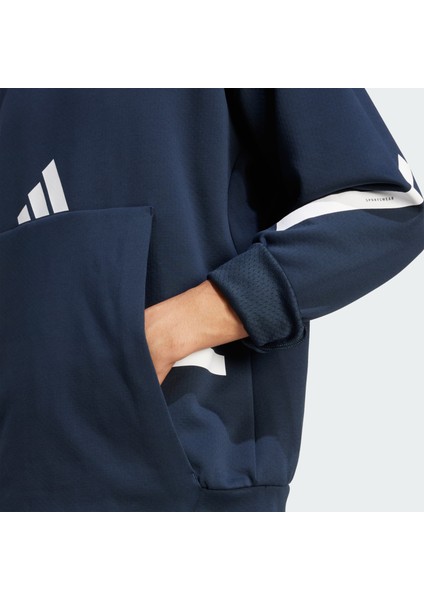 Erkek Mavi Sweatshirt M Z.N.E. HD JW4729 fırsatları