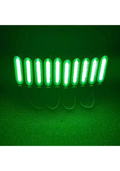 ( 10 x Adet ) 1 Set Sıra Modüler LED 12V Yeşil (Green) fiyatları