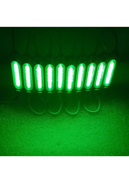 ( 10 x Adet ) 1 Set Sıra Modüler LED 12V Yeşil (Green) fırsatları