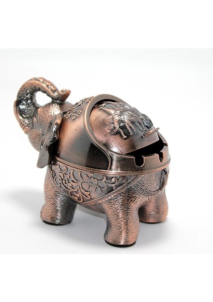 Metal Fil Figürlü Küllük Model 2