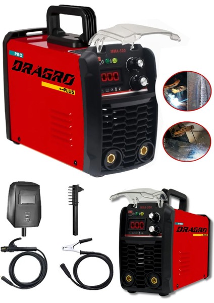 Profesyonel Dijital Göstergeli 300 Amper Inverter Kaynak Makinesi